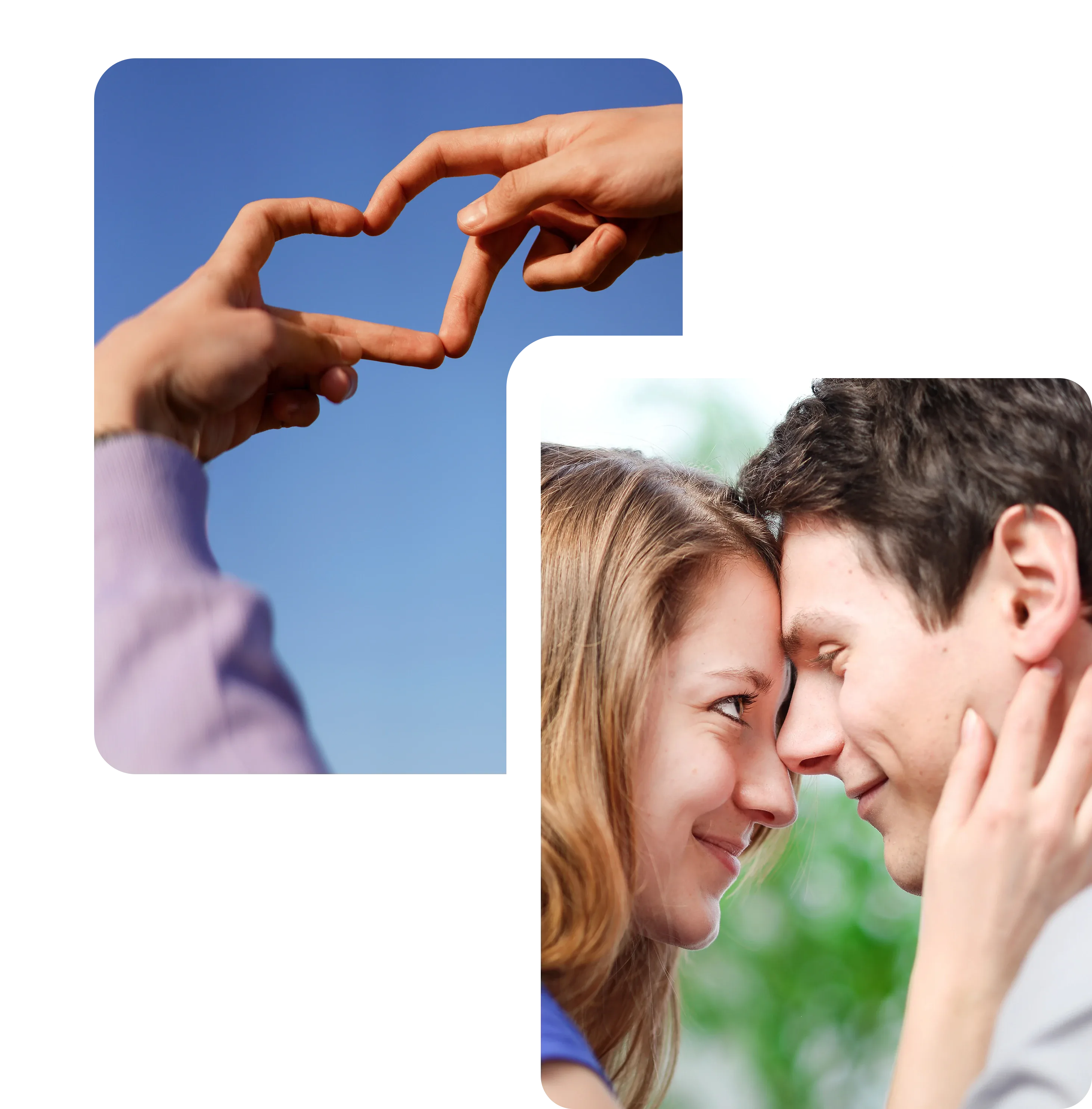 Positive dating - Couple connecting on Meet Positives